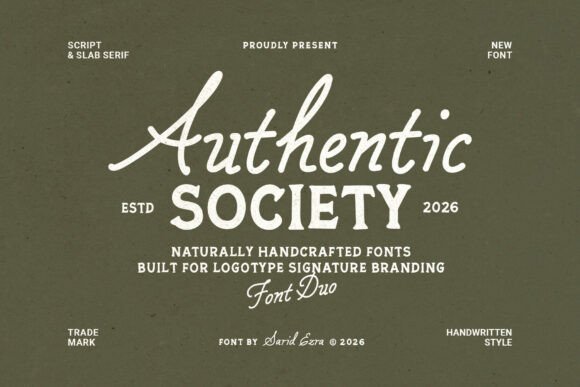 Authentic Society Font