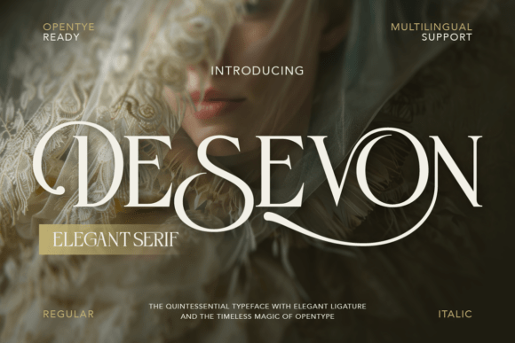 Desevon Font for Creative Makers