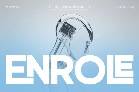 Enrole: Modern Sans Serif Font