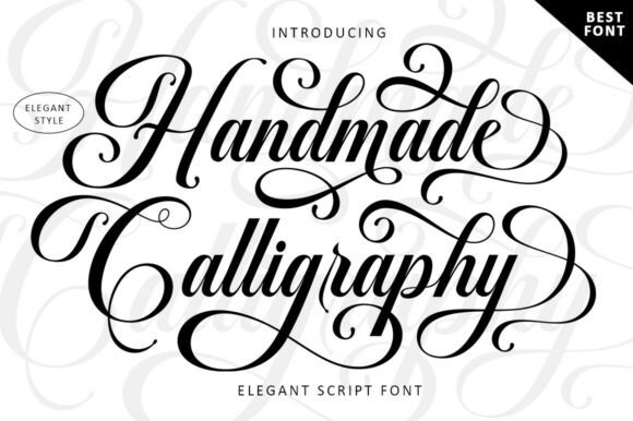 Handmade Calligraphy Font