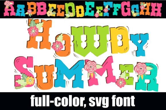 Howdy Summer Font