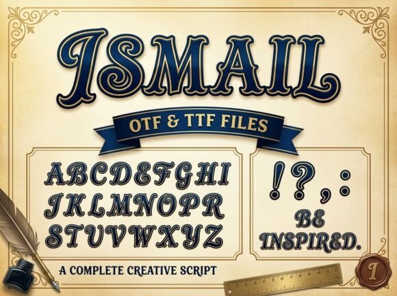 Ismail Font: Timeless Script for Creative Projects