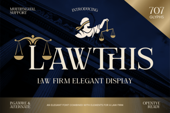 Lawthis: A Serif Font for Elegant Design