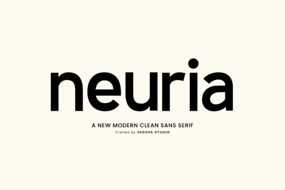 Neuria: A Modern Sans Serif for Clean Design