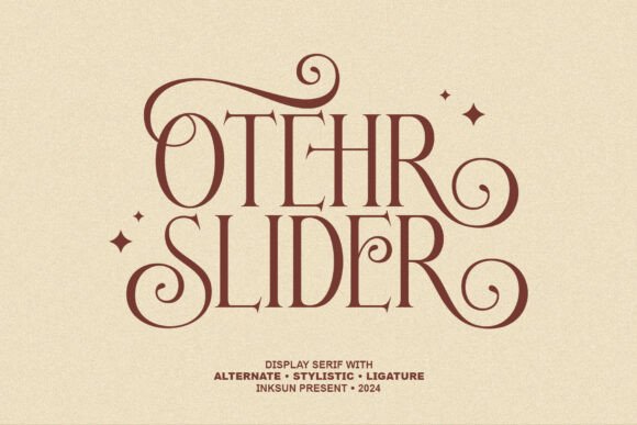 Other Slider Font