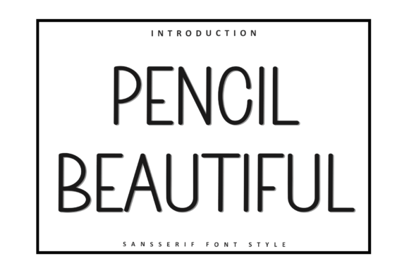 Pencil Beautiful Font