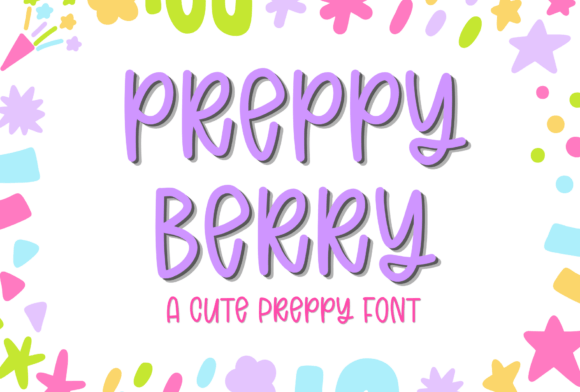 Preppy Berry Font for Creative Campaigns