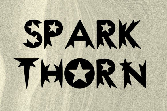 Sparkthorn Font for Bold Design