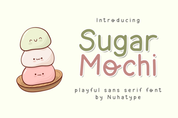 Sugar Mochi Font for Creative Projects