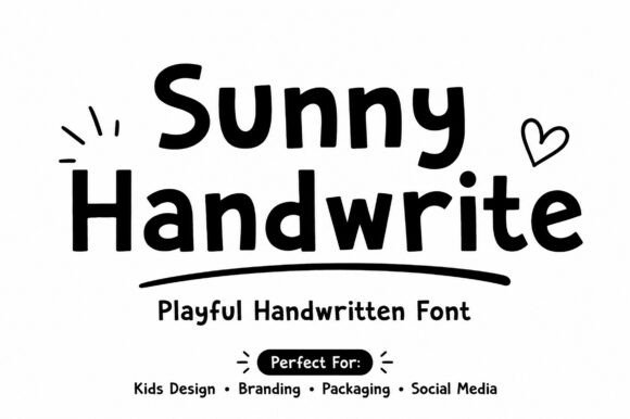 Sunny Handwrite Font