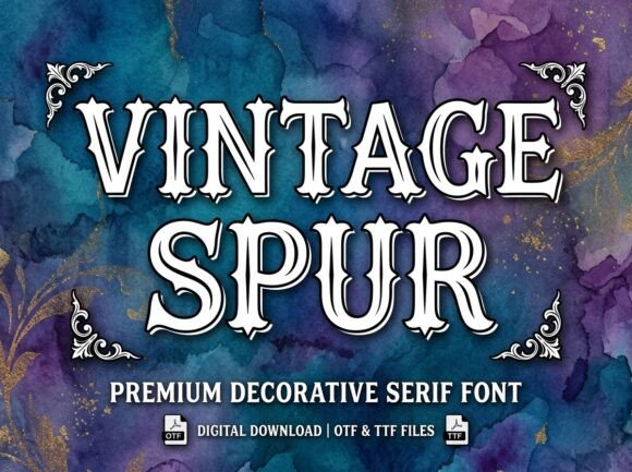 Vintage Spur Font Review