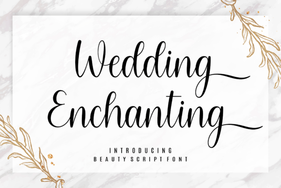 Wedding Enchanting Font