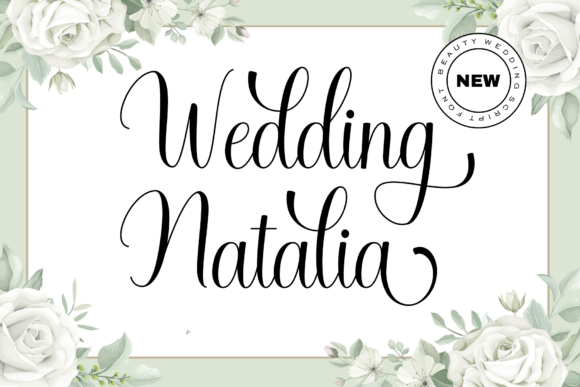 Wedding Natalia Font