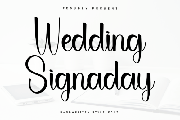 Wedding Signaday Font